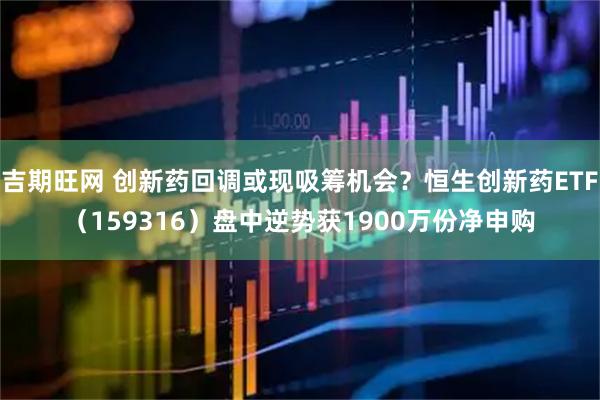 吉期旺网 创新药回调或现吸筹机会？恒生创新药ETF（159316）盘中逆势获1900万份净申购